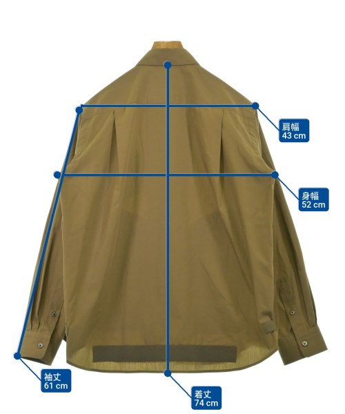 sacai（サカイ）カジュアルジャケット 茶 サイズ:1(S位) メンズ/2200658496028