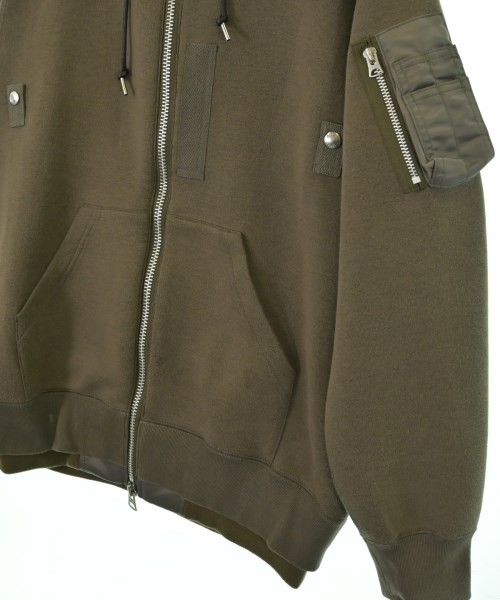 sacai（サカイ）パーカー 茶 サイズ:1(S位) メンズ/2200658496042