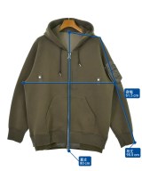 sacai（サカイ）パーカー 茶 サイズ:1(S位) メンズ/2200658496042