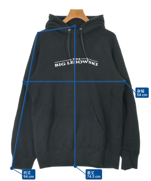 sacai（サカイ）パーカー 黒 サイズ:4(XL位) メンズ/2200657207045