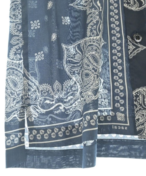 sacai（サカイ）カジュアルシャツ 紺 サイズ:1(S位) メンズ/2200659680037