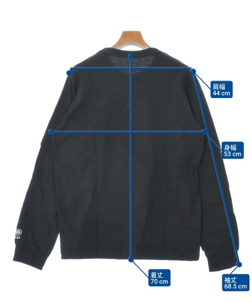 sacai（サカイ）Tシャツ・カットソー 黒 サイズ:4(XL位) メンズ/2200659794024