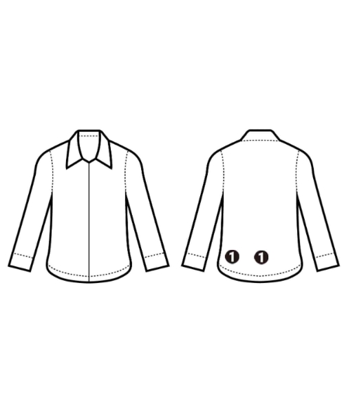 sacai（サカイ）カジュアルシャツ 白 サイズ:1(S位) メンズ/2200657132712