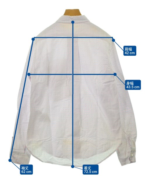 sacai（サカイ）カジュアルシャツ 白 サイズ:1(S位) メンズ/2200657132712