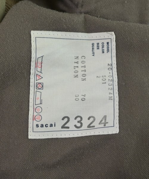 sacai（サカイ）その他 カーキ サイズ:2(M位) メンズ/2200656651016