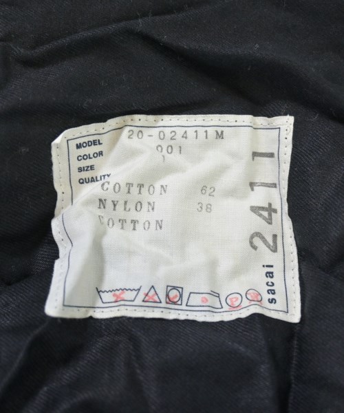 sacai（サカイ）その他 黒 サイズ:1(S位) メンズ/2200657789084