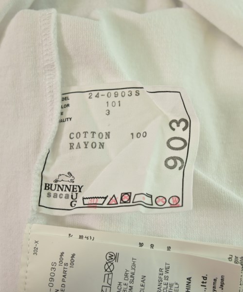 sacai（サカイ）Tシャツ・カットソー 白 サイズ:3(L位) メンズ/2200660586076