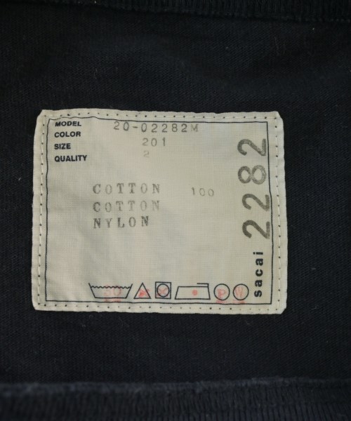 sacai（サカイ）Tシャツ・カットソー 紺 サイズ:2(M位) メンズ/2200659939043
