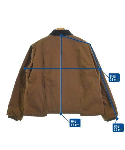 sacai（サカイ）ブルゾン 茶 サイズ:2(M位) メンズ/2200661340011