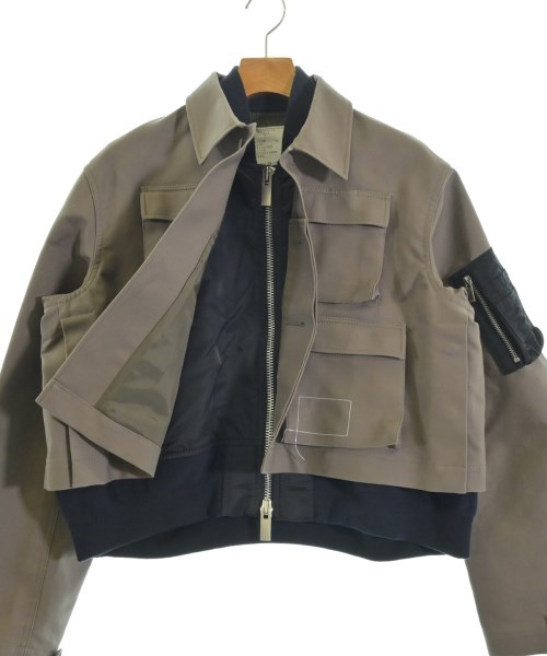 sacai（サカイ）ブルゾン グレー サイズ:3(L位) メンズ/2200661340028
