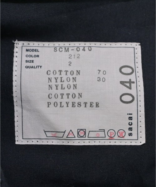 sacai（サカイ）その他 黒 サイズ:2(M位) メンズ/2200661343340
