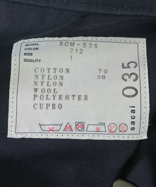 sacai（サカイ）その他 紺 サイズ:1(S位) メンズ/2200659163219