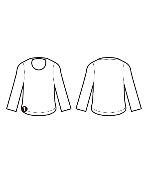 sacai（サカイ）スウェット 白 サイズ:2(M位) メンズ/2200662345015