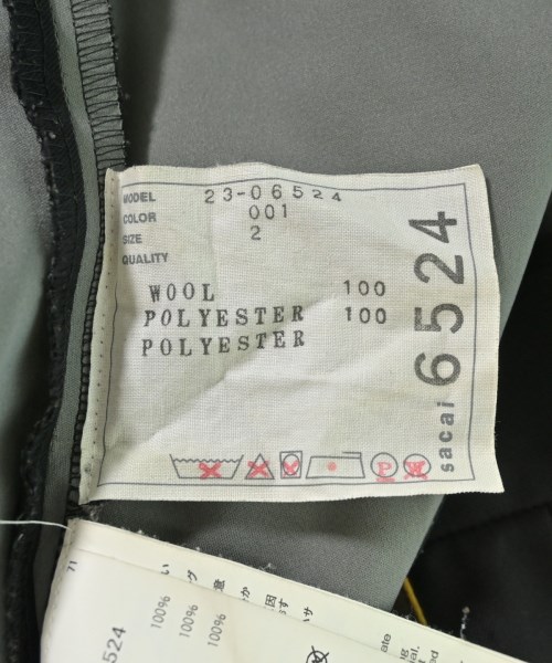 sacai（サカイ）その他 黒 サイズ:2(M位) メンズ/2200710930026