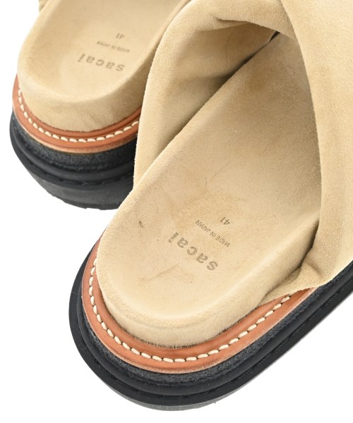 sacai（サカイ）サンダル ベージュ サイズ:EU41(26cm位) メンズ/2200712350280