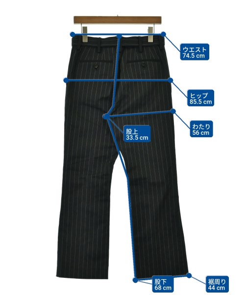 sacai（サカイ）スラックス 黒 サイズ:1(S位) メンズ/2200712680042
