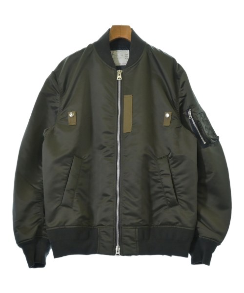 sacai（サカイ）ミリタリーブルゾン カーキ サイズ:4(XL位) メンズ/2200713218015