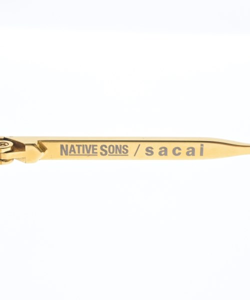 sacai（サカイ）サングラス 茶 サイズ:- メンズ/2200713218077