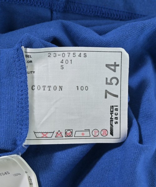 sacai（サカイ）Tシャツ・カットソー 青 サイズ:5(XXL位) メンズ/2200713218084