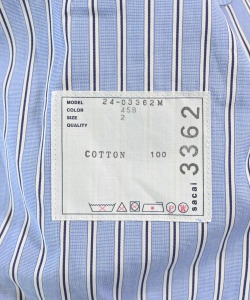 sacai（サカイ）モッズコート 青 サイズ:-(XXL位) メンズ/2200713836011