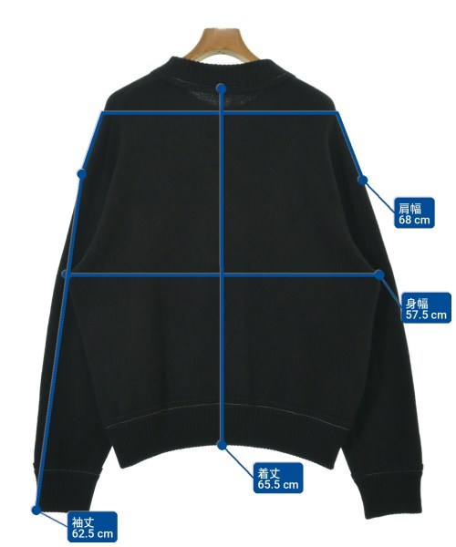 sacai（サカイ）ニット・セーター 黒 サイズ:2(M位) メンズ/2200714148076