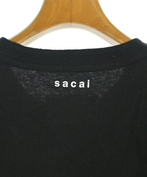 sacai（サカイ）Tシャツ・カットソー 黒 サイズ:4(XL位) メンズ/2200714235073