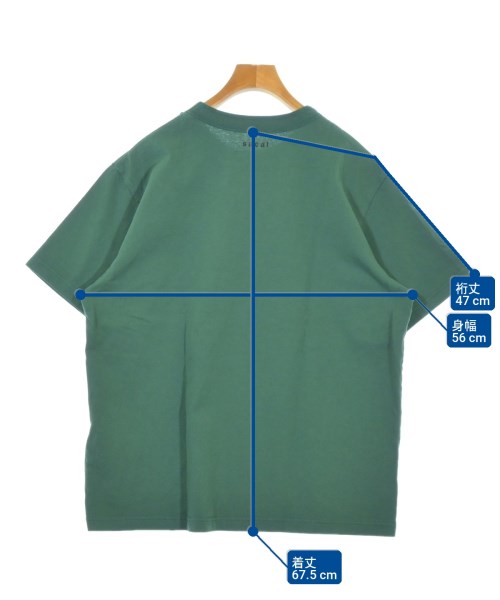 sacai（サカイ）Tシャツ・カットソー 緑 サイズ:4(XL位) メンズ/2200714547022