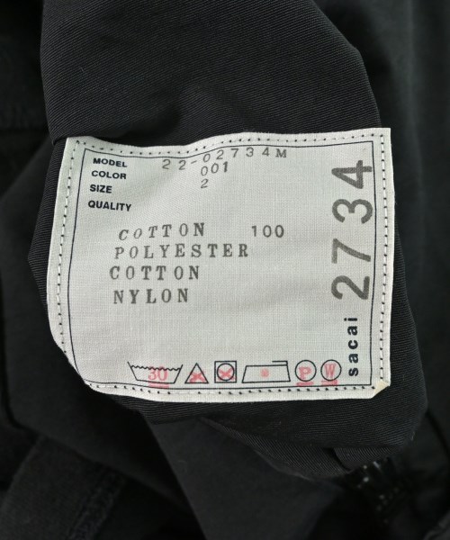 sacai（サカイ）Tシャツ・カットソー 黒 サイズ:-(M位) メンズ/2200714615042