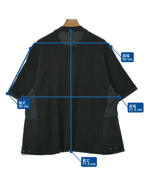 sacai（サカイ）Tシャツ・カットソー 黒 サイズ:-(M位) メンズ/2200714615042