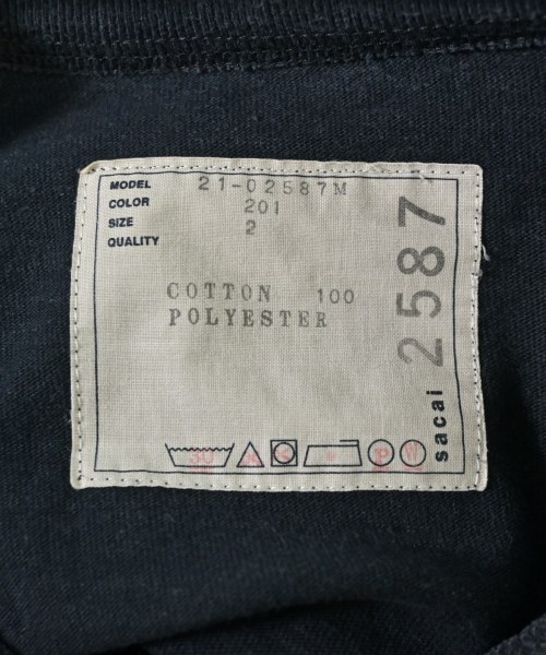 sacai（サカイ）Tシャツ・カットソー 紺 サイズ:2(M位) メンズ/2200714615059