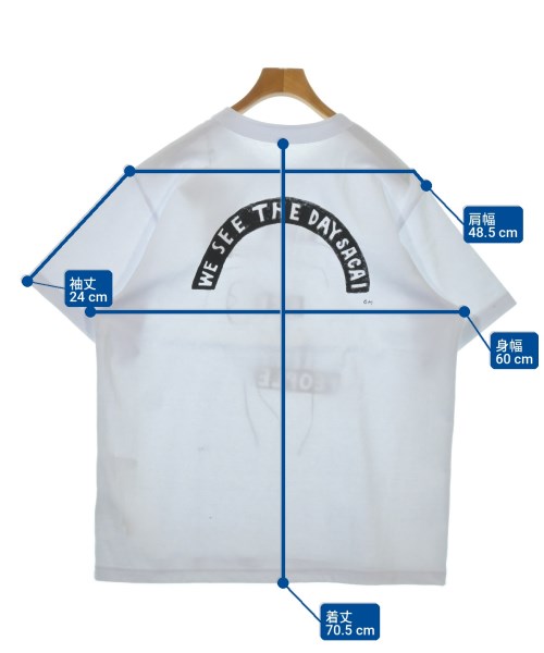 sacai（サカイ）Tシャツ・カットソー 白 サイズ:4(XL位) メンズ/2200714694023