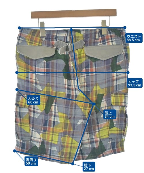 sacai（サカイ）ショートパンツ 紺 サイズ:3(L位) メンズ/2200715566039