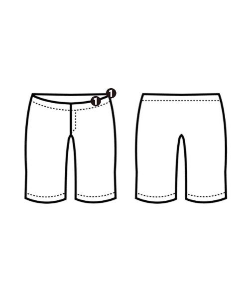 sacai（サカイ）ショートパンツ カーキ サイズ:2(M位) メンズ/2200716440024
