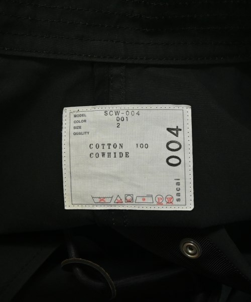 sacai（サカイ）モッズコート 黒 サイズ:2(M位) レディース/2200717907076