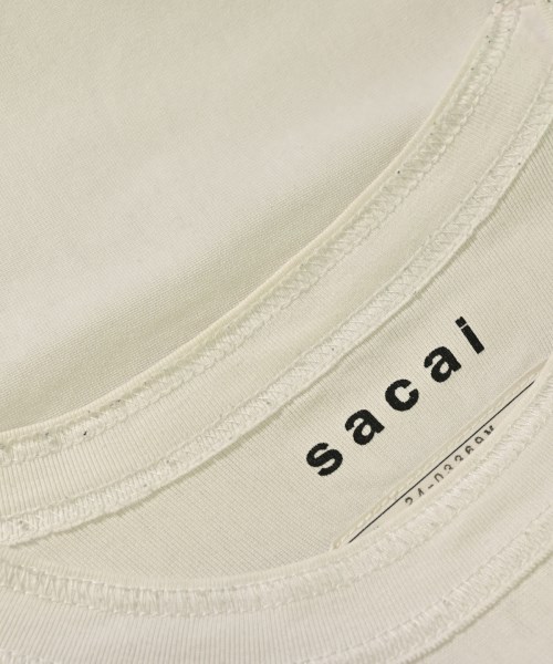 sacai（サカイ）Tシャツ・カットソー 白 サイズ:1(S位) メンズ/2200718166021
