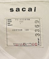 sacai（サカイ）Tシャツ・カットソー 白 サイズ:1(S位) メンズ/2200718166021