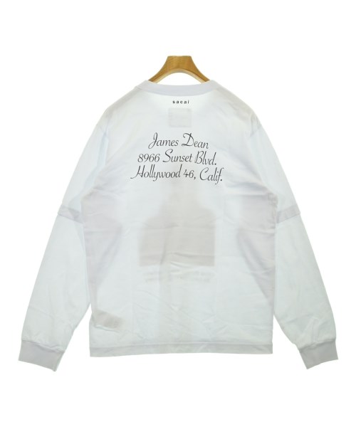 sacai（サカイ）Tシャツ・カットソー 白 サイズ:4(XL位) メンズ/2200718501099