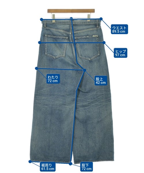 sacai（サカイ）デニムパンツ 青 サイズ:3(L位) メンズ/2200717367016
