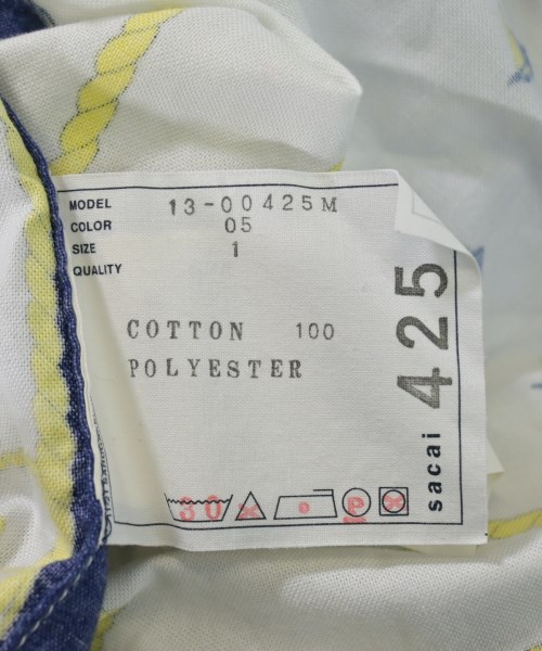 sacai（サカイ）カジュアルシャツ 白 サイズ:1(S位) メンズ/2200631891109