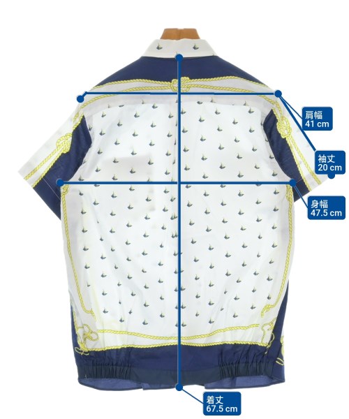 sacai（サカイ）カジュアルシャツ 白 サイズ:1(S位) メンズ/2200631891109