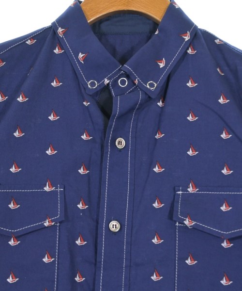 sacai（サカイ）カジュアルシャツ 紺 サイズ:1(S位) メンズ/2200631891123