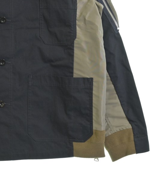 sacai（サカイ）カバーオール 紺 サイズ:3(L位) メンズ/2200645318036