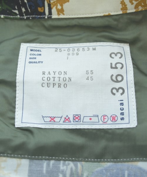 sacai（サカイ）カジュアルシャツ 白 サイズ:1(S位) メンズ/2200645364019