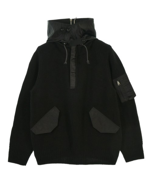sacai(サカイ)ニット・セーター 黒 サイズ:2(M位)/2200645987034