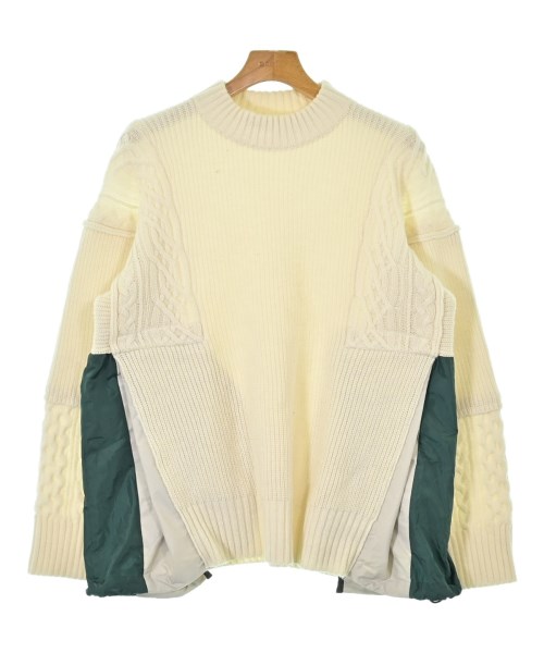 sacai(サカイ)ニット・セーター ベージュ サイズ:2(M位)/2200645987089