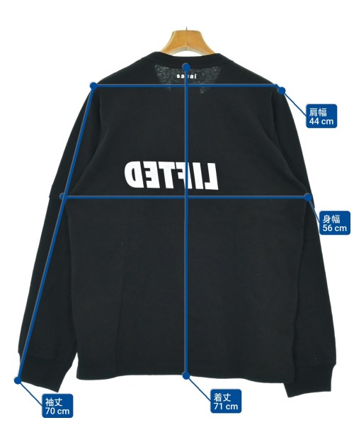 極美品タグ付 2024✨sacai Sロゴ サイドスリット スウェットジャージー 2026年最新】sacai レディース トレーナー・スウェットの人気アイテム