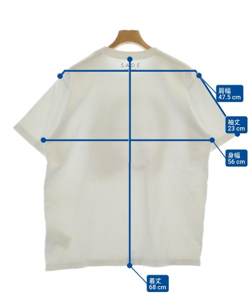 sacai（サカイ）Tシャツ・カットソー 白 サイズ:5(XXL位) メンズ/2200646012049