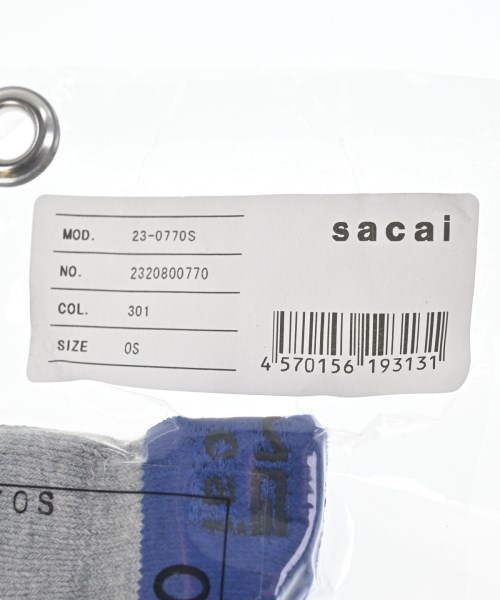 sacai（サカイ）小物類（その他） グレー サイズ:ONE メンズ/2200646050034