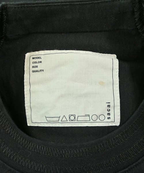 sacai（サカイ）Tシャツ・カットソー 黒 サイズ:-(L位) メンズ/2200646247045