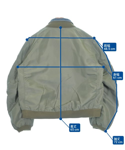 sacai（サカイ）ブルゾン カーキ サイズ:1(S位) メンズ/2200645516012